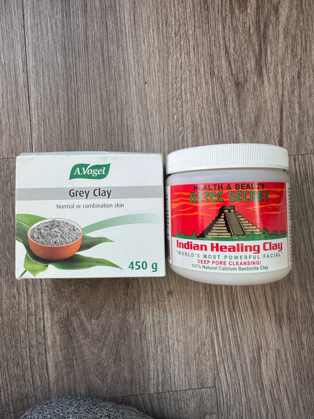 A.Vogel Grey Clay & Aztec Secret Indian Healing Clay Facial Mask Bundle